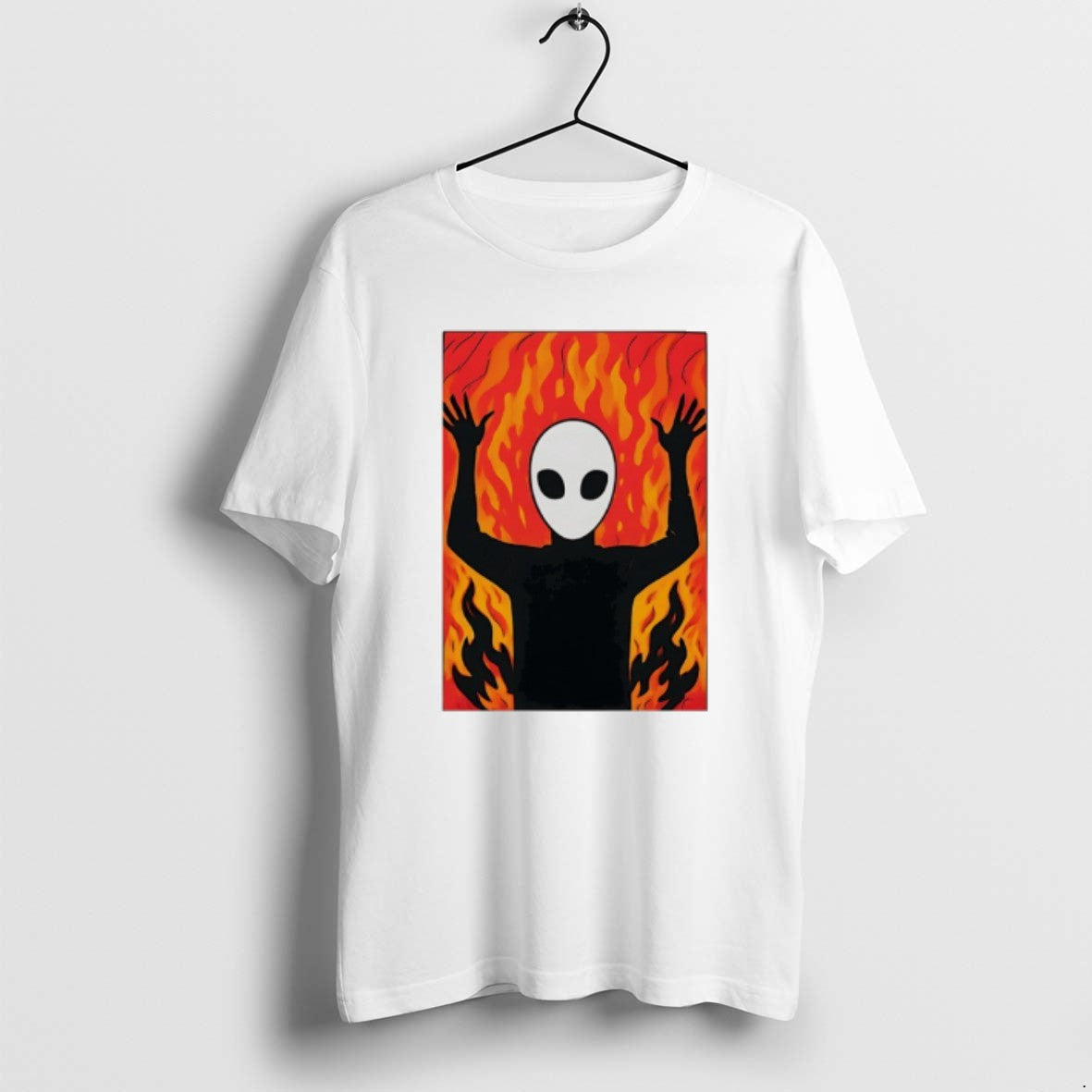 Official Alien Fire Meme T-Shirts, Hoodie, Sweatshirt | InkRitualCo.com