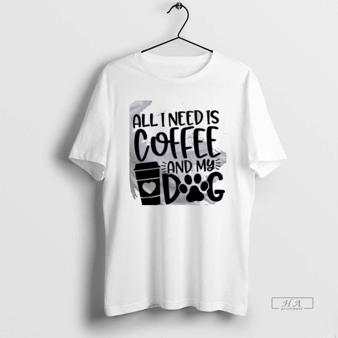 Official All I Need Is Coffee And My Dog White T-Shirts, Hoodie, Sweatshirt | InkRitualCo.com