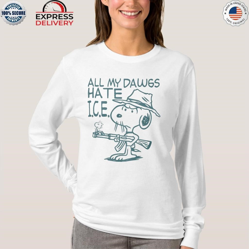 All My Dawgs Hate ICE Shirt
