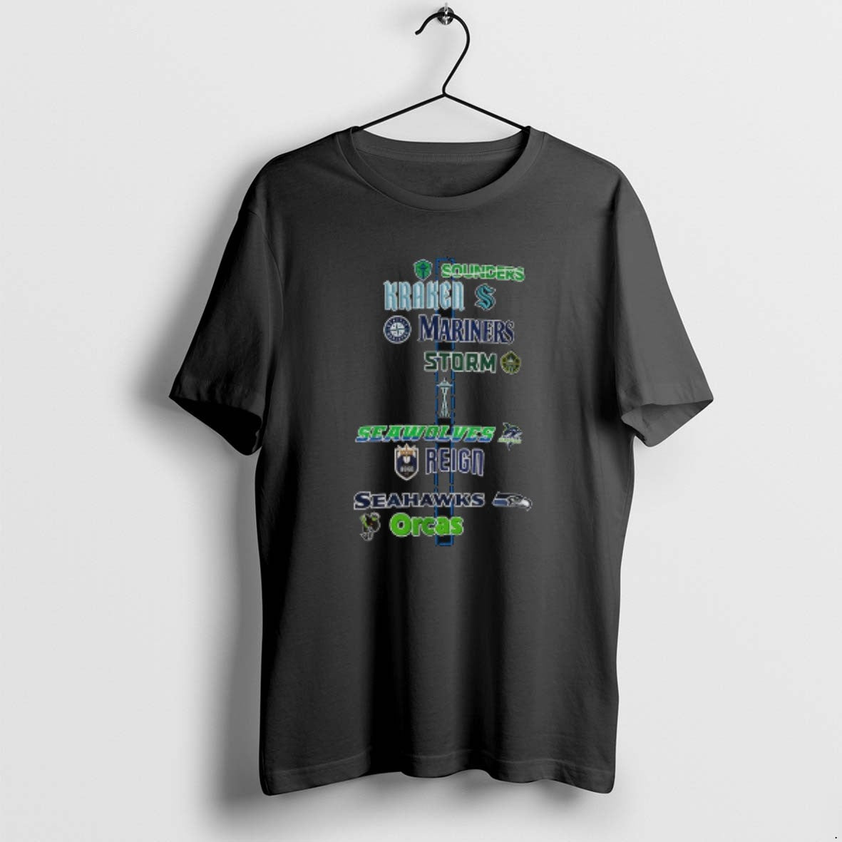 Official All Seattle Sports Team Sounders Kraken Mariners Storm Seawolves Reign Seahawks Orcas T-Shirts, Hoodie, Sweatshirt