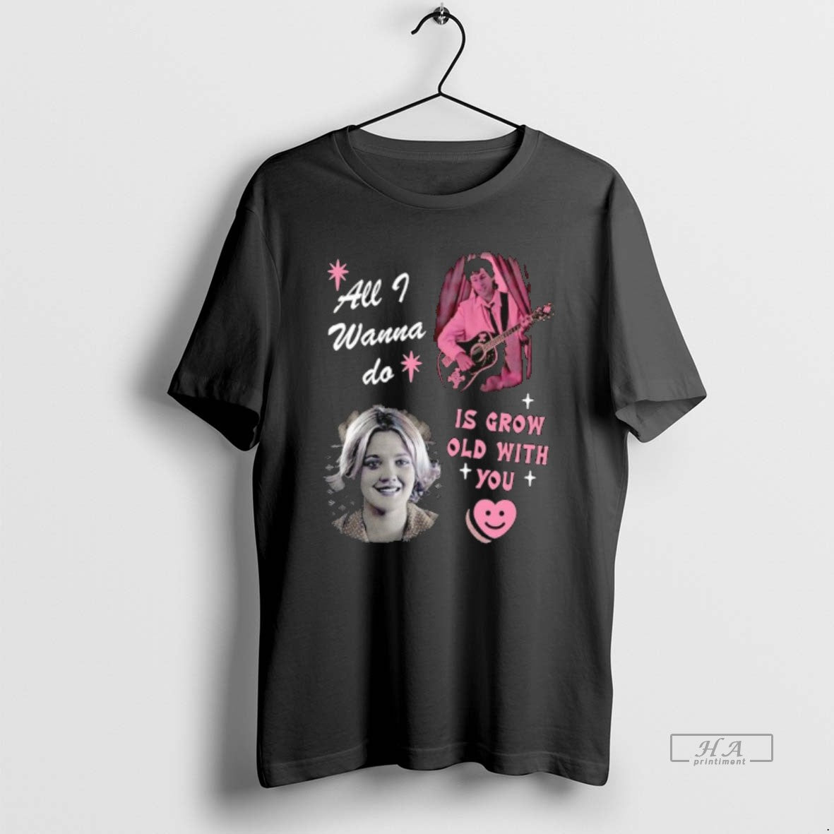 Official All I Wanna Do Is Grow Old With You T-Shirts, Hoodie, Sweatshirt | InkRitualCo.com
