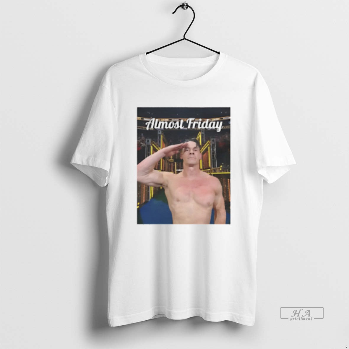 Official Almost Friday John Cena Salute T-Shirts, Hoodie, Sweatshirt | InkRitualCo.com