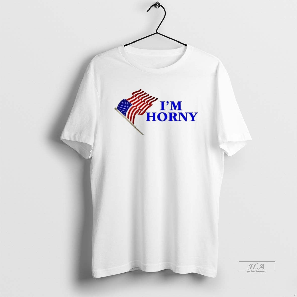 Official American Flag Im Horny T-Shirts, Hoodie, Sweatshirt | InkRitualCo.com