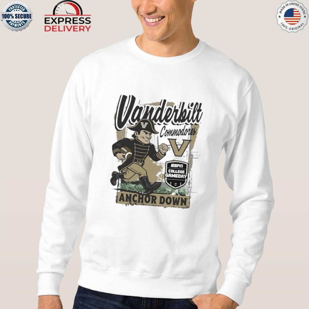 Anchor Down Vanderbilt Commodores Shirt