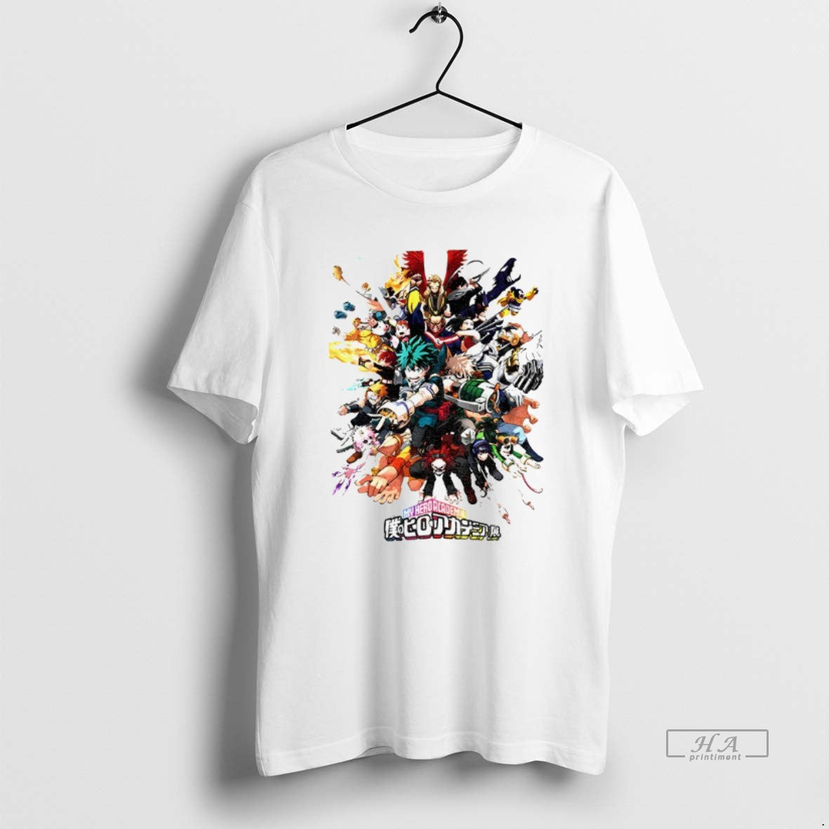Official Anime Character Collage Graphic My Hero Academia T-Shirts, Hoodie, Sweatshirt | InkRitualCo.com