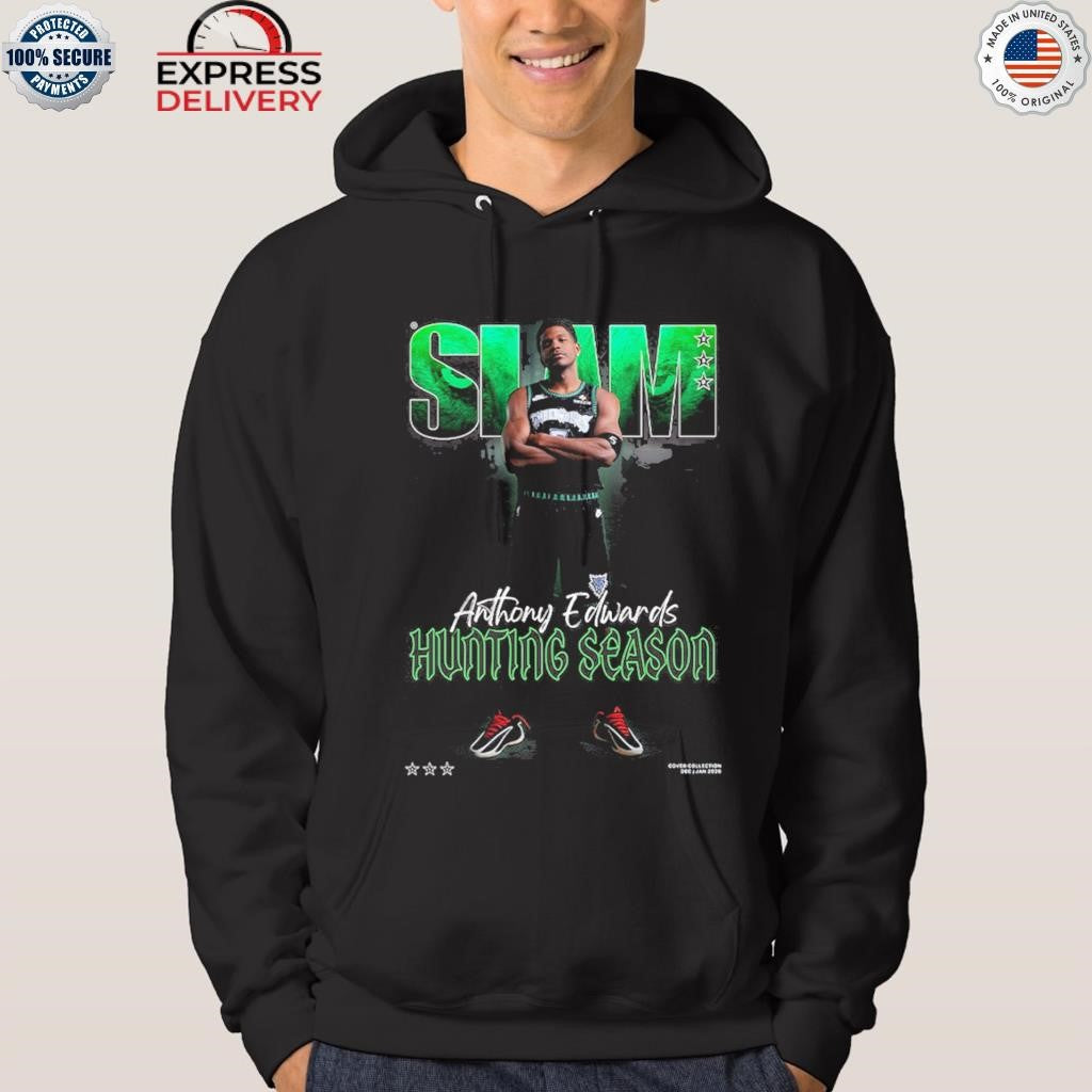 Anthony Edwards Minnesota Timberwolves SLAM Cover Shirt