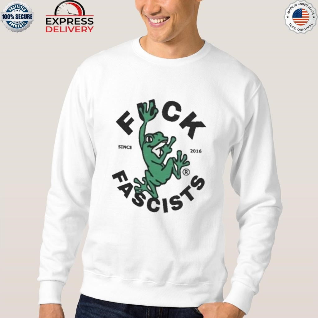 Anti Fascist Fuck Fascist Frog Shirt