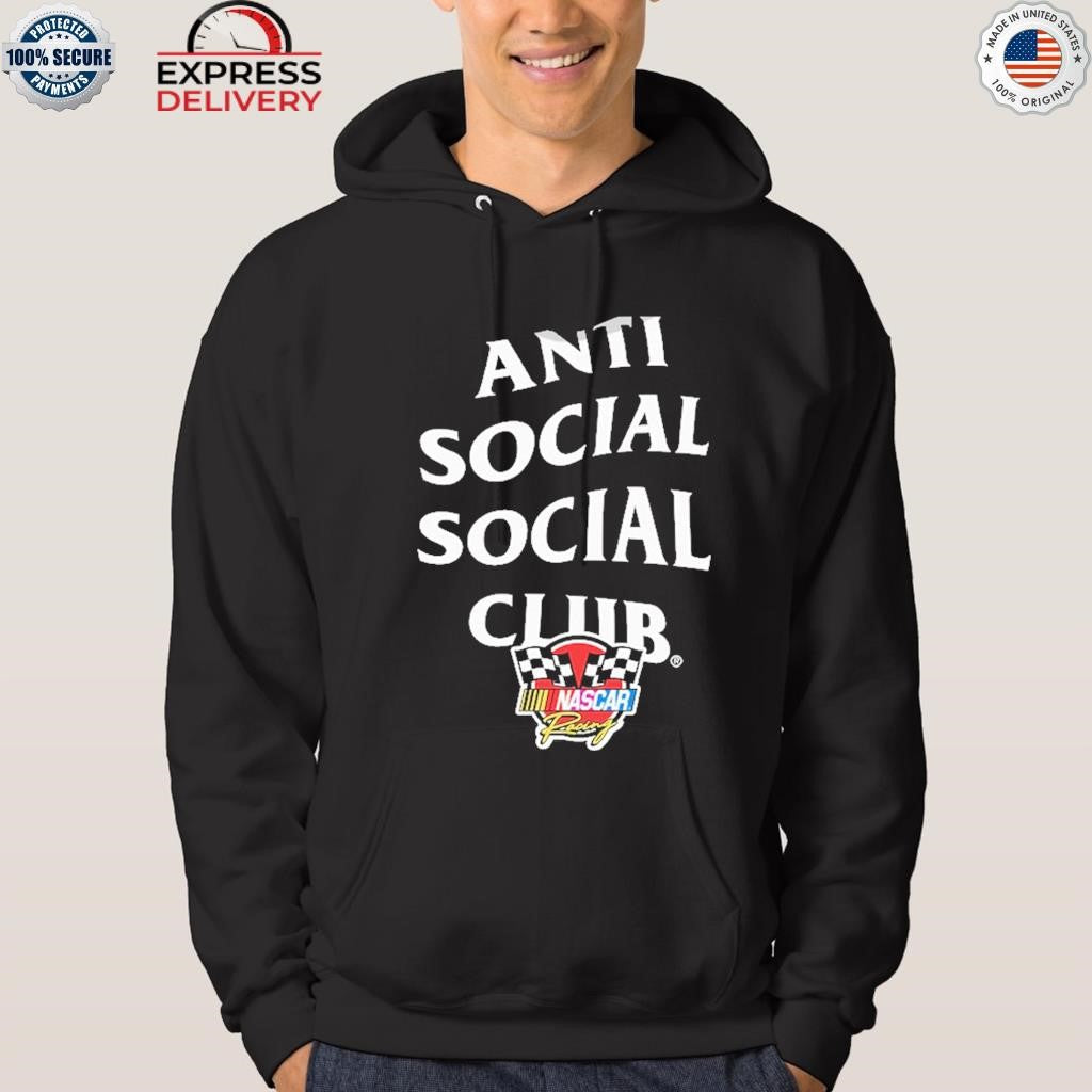 Anti Social Social Club x NASCAR Black Motorsport Shirt