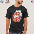 Anti Social Social Club x NASCAR Orange Daytona Shirt