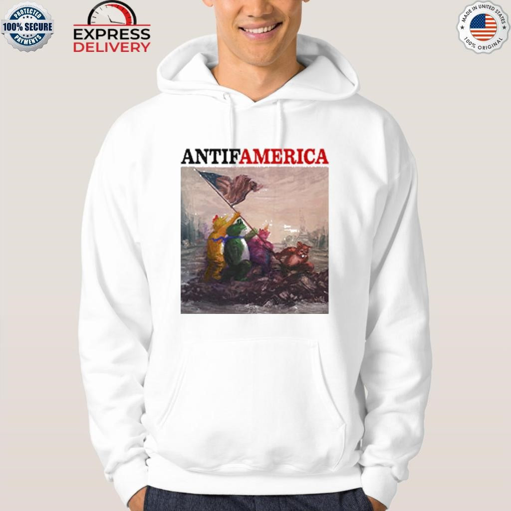 Antifamerica Portland Frog Shirt