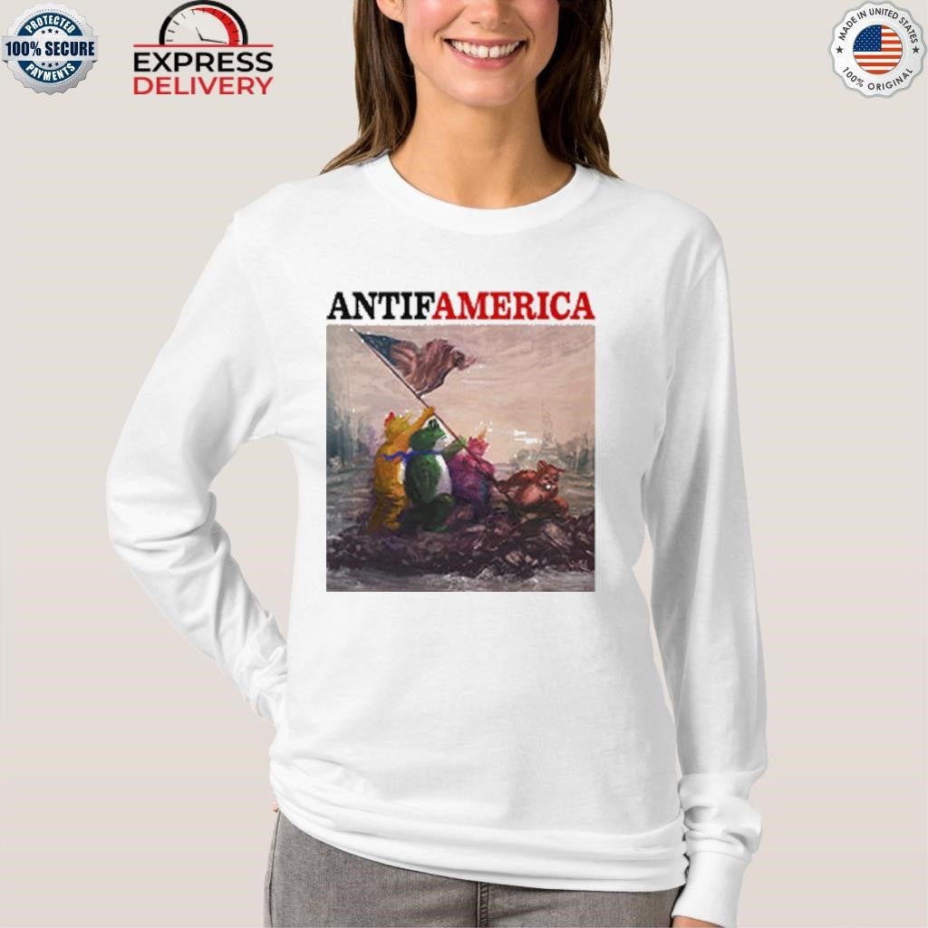 Antifamerica Portland Frog Shirt