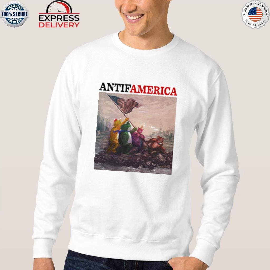 Antifamerica Portland Frog Shirt