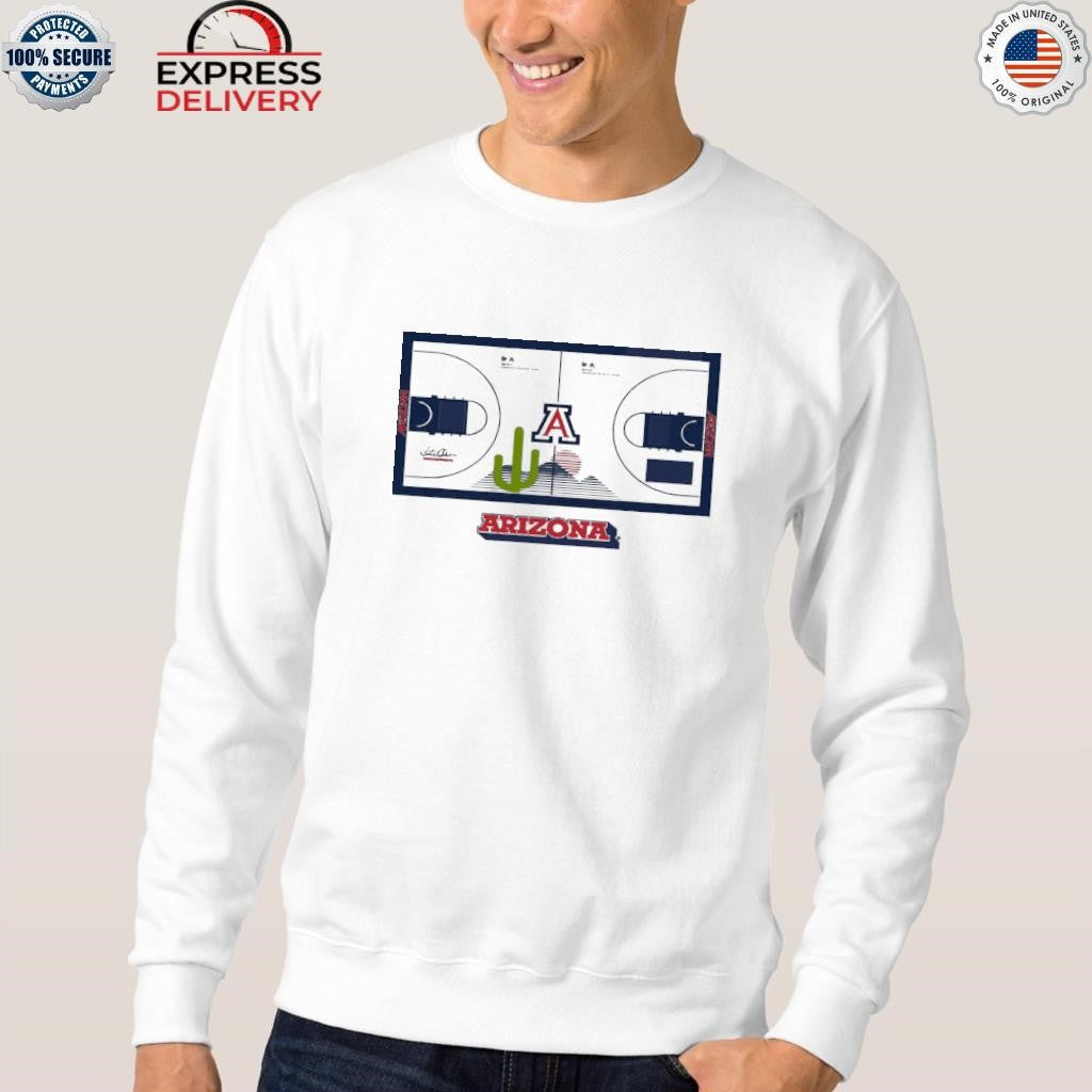 Arizona Basketball Vintage Cactus Court Shirt