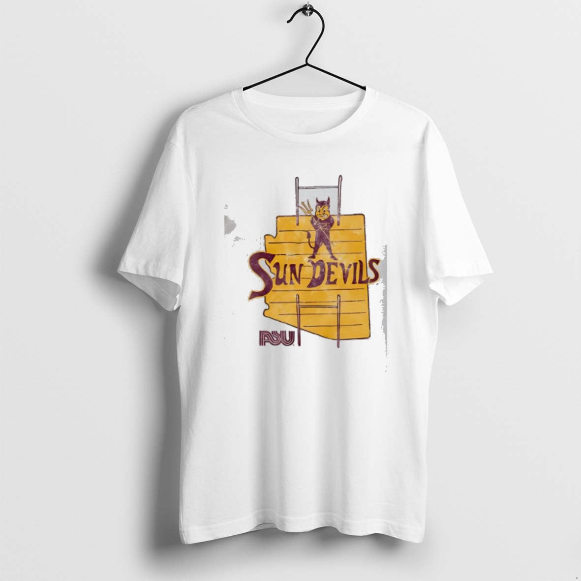 Official Arizona State Sun Devils Football Map Vintage T-Shirts, Hoodie, Sweatshirt | InkRitualCo.com
