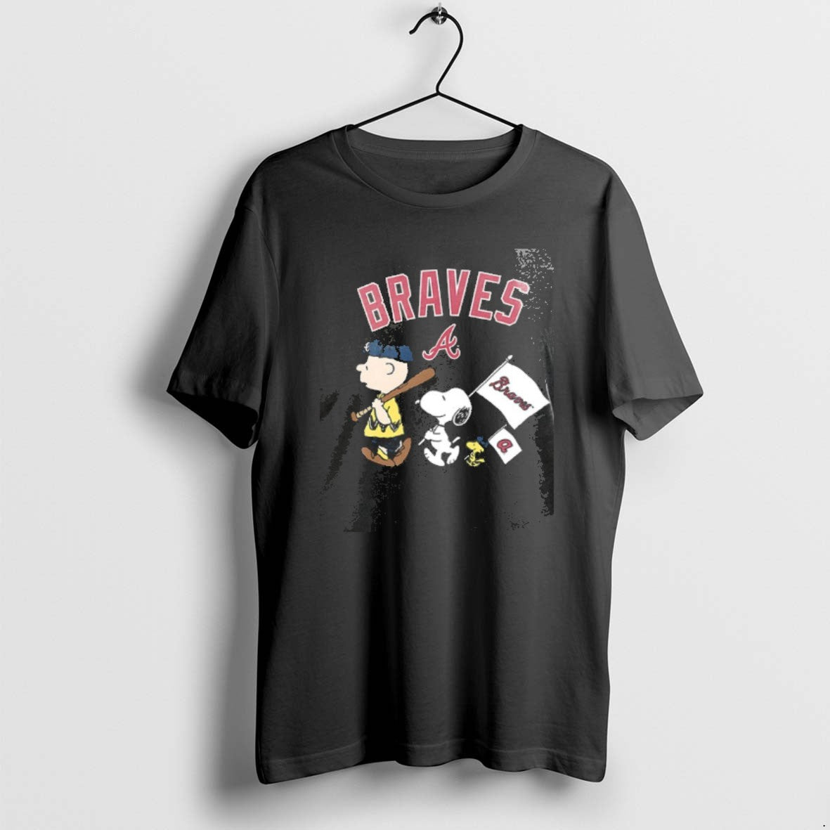 Official Atlanta Braves X Peanuts Flag 2 Sided T-Shirts, Hoodie, Sweatshirt | InkRitualCo.com