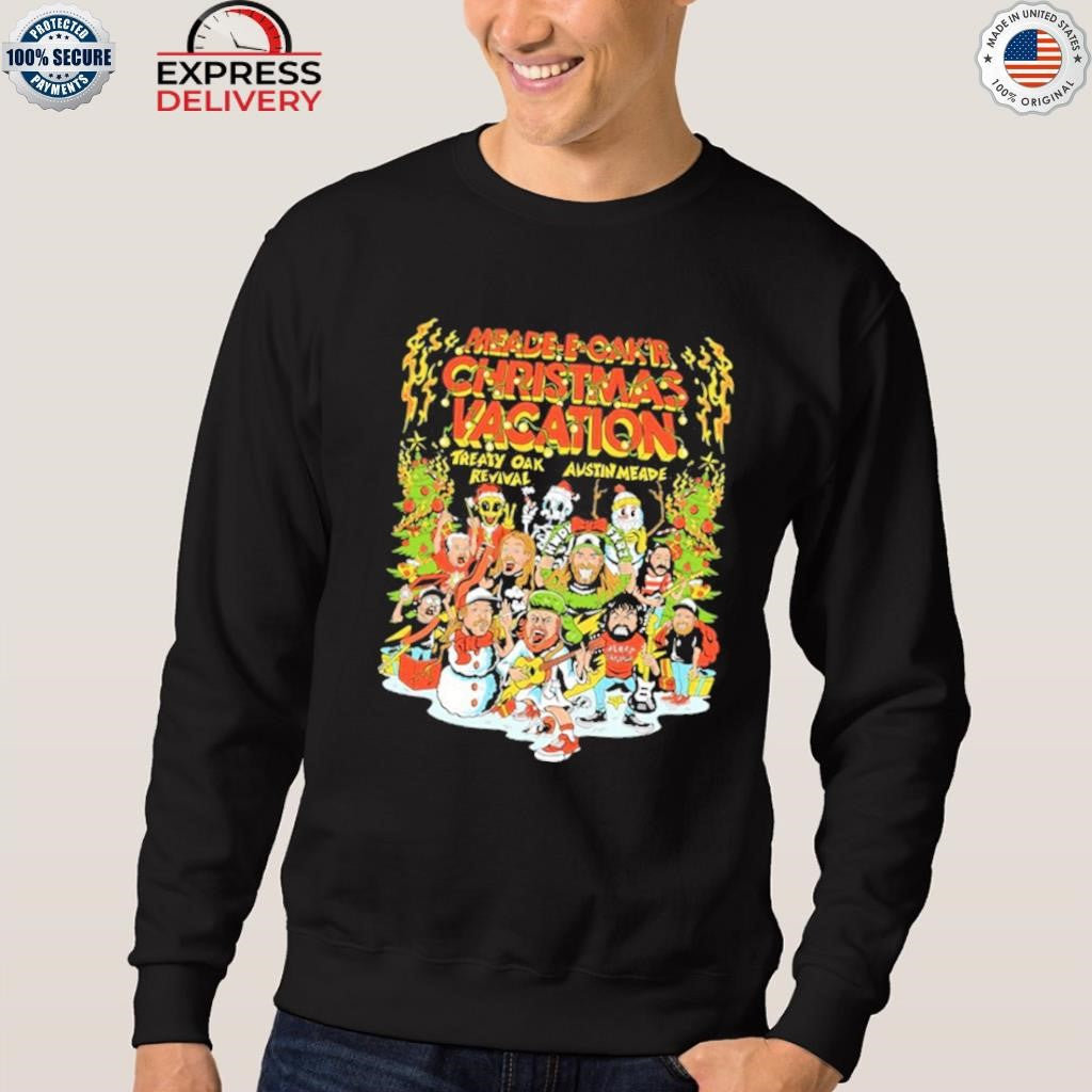Austin Meade and Treaty Oak Revival Meade E Cak’s Christmas Vacation Tour 2025 Shirt