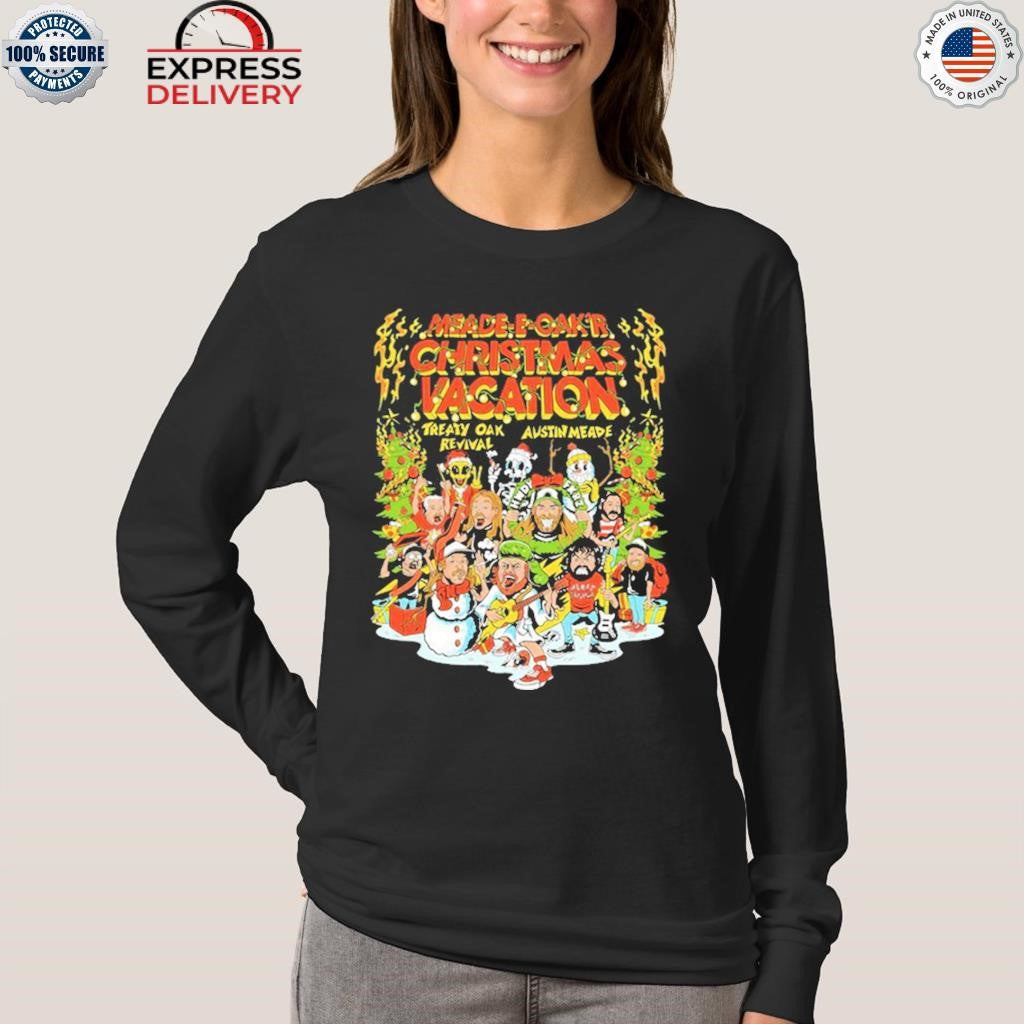 Austin Meade and Treaty Oak Revival Meade E Cak’s Christmas Vacation Tour 2025 Shirt