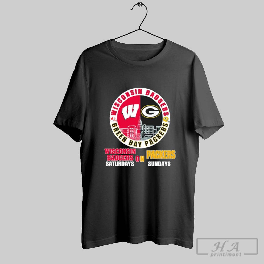 Official Badges On Saturdays Packers On Sundays 2025 T-Shirts, Hoodie, Sweatshirt | InkRitualCo.com
