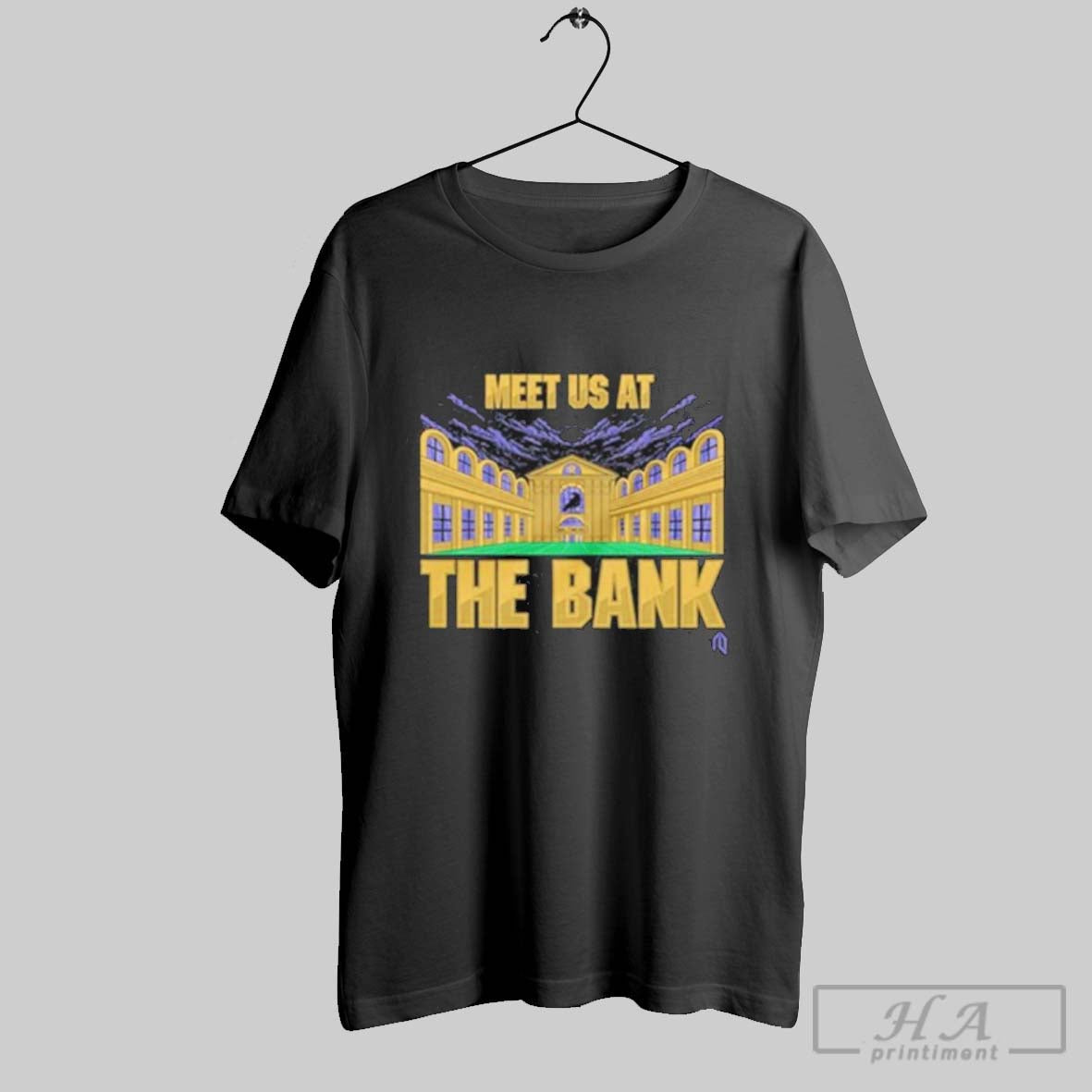 Official Baltimore Ravens Meet Us At The Bank T-Shirts, Hoodie, Sweatshirt | InkRitualCo.com