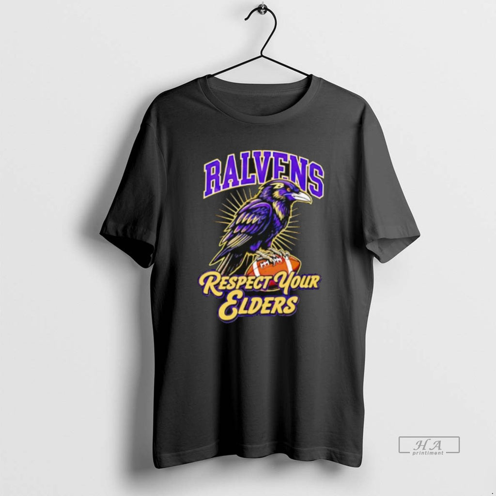 Official Baltimore Ravens Respect Your Elders T-Shirts, Hoodie, Sweatshirt | InkRitualCo.com