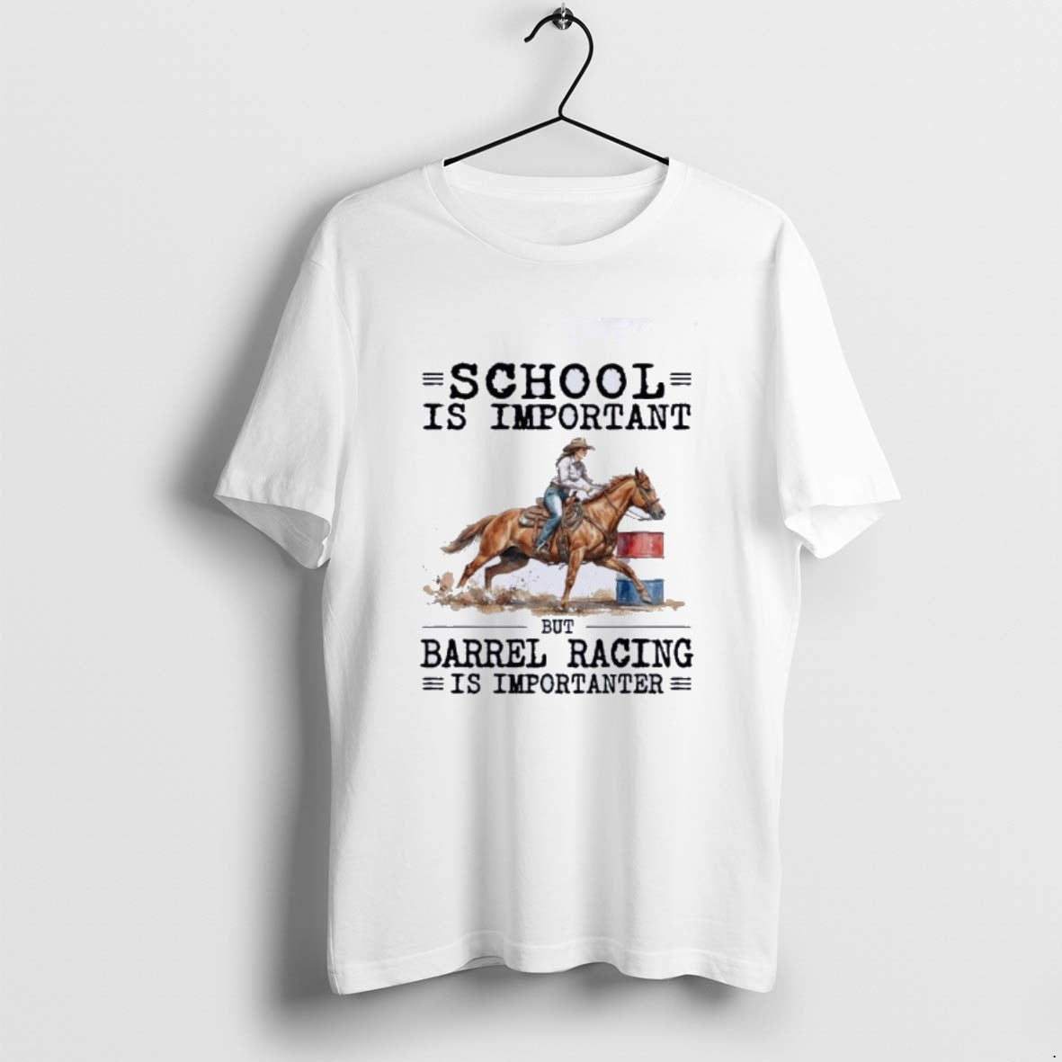 Official Barrel Racing School Is Important T-Shirts, Hoodie, Sweatshirt | InkRitualCo.com