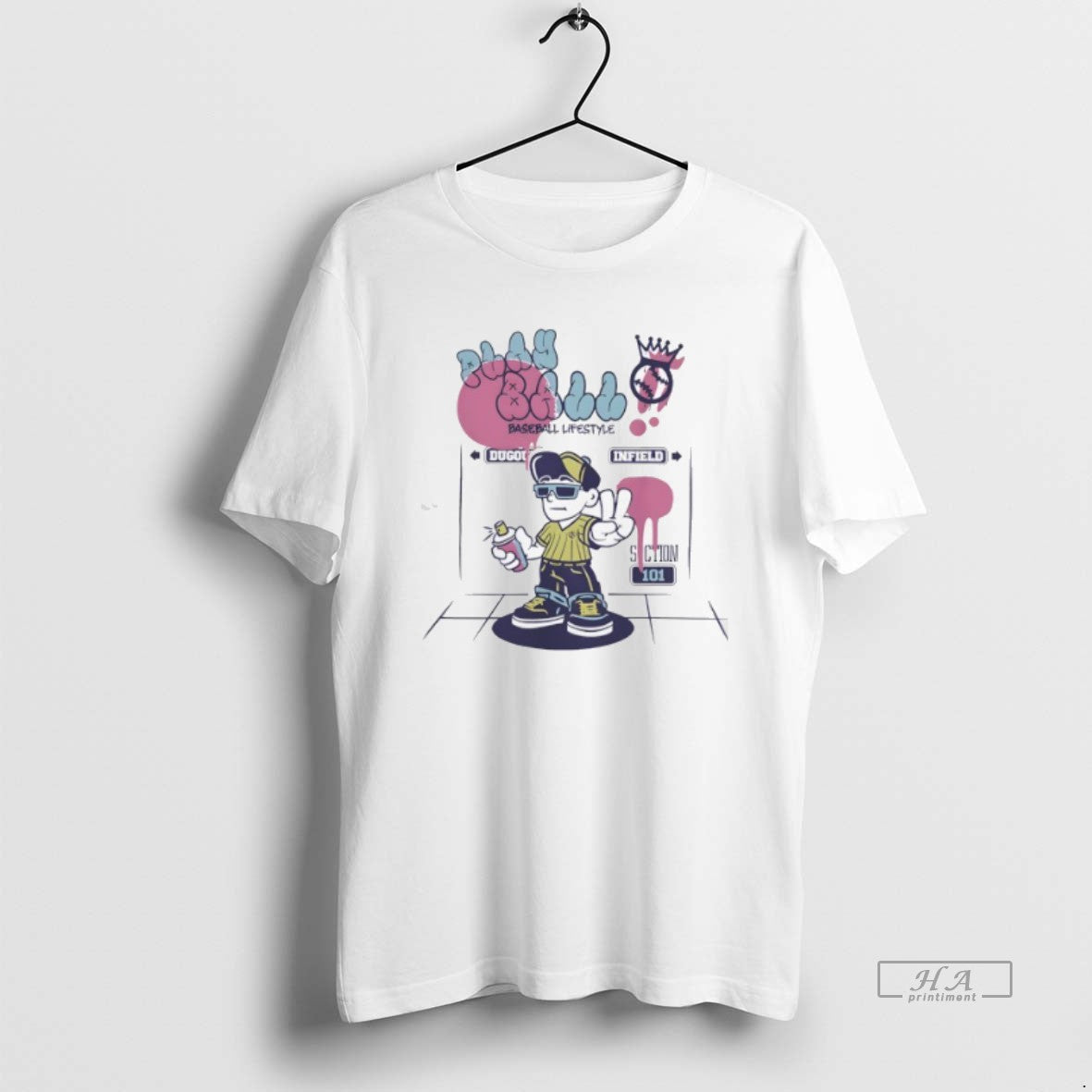 Official Baseball Lifestyle Playball Dugout Infield Section 101 T-Shirts, Hoodie, Sweatshirt | InkRitualCo.com