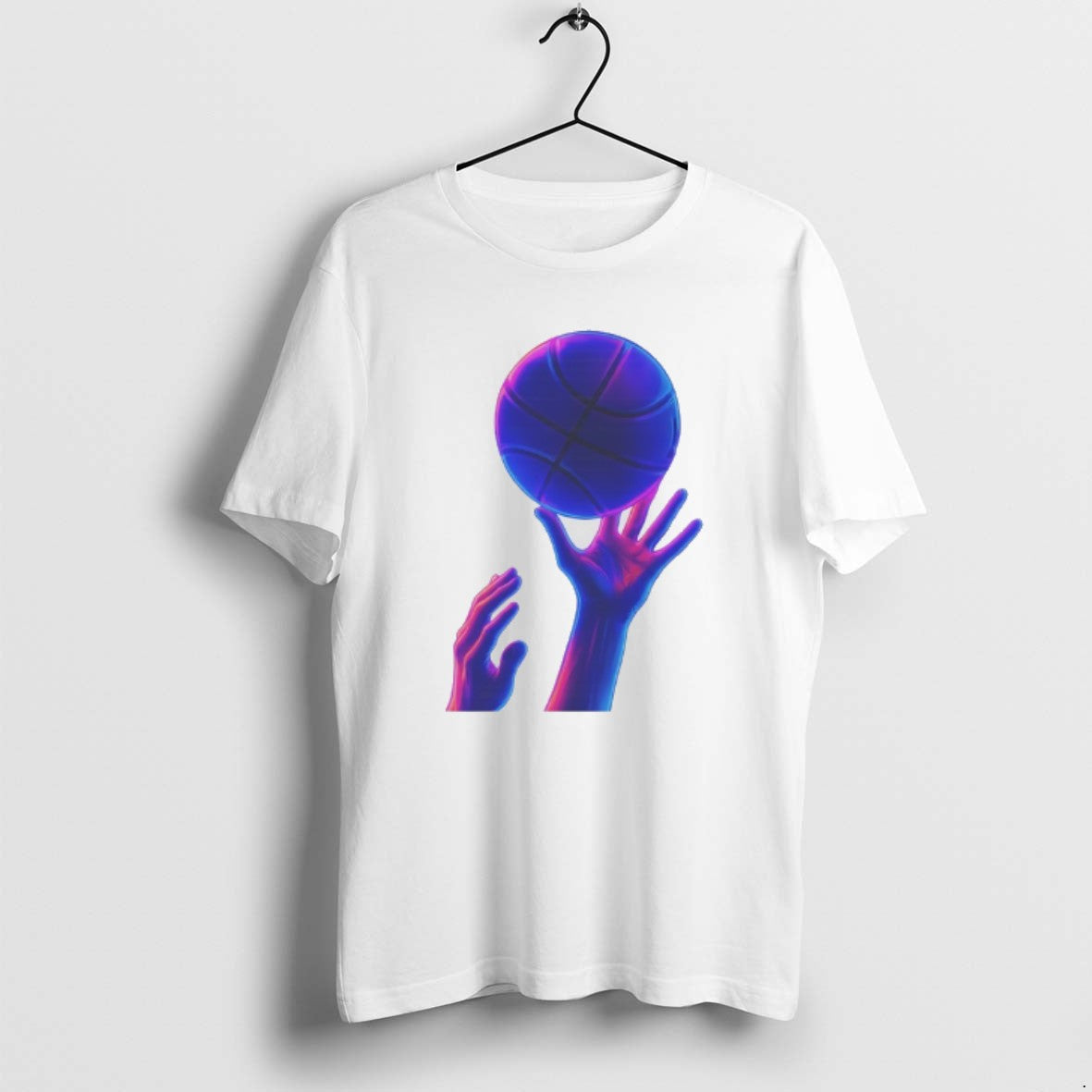 Official Basketball Hands Neon Vaporwave T-Shirts, Hoodie, Sweatshirt