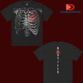 Bastille Skeleton Heart T-shirts