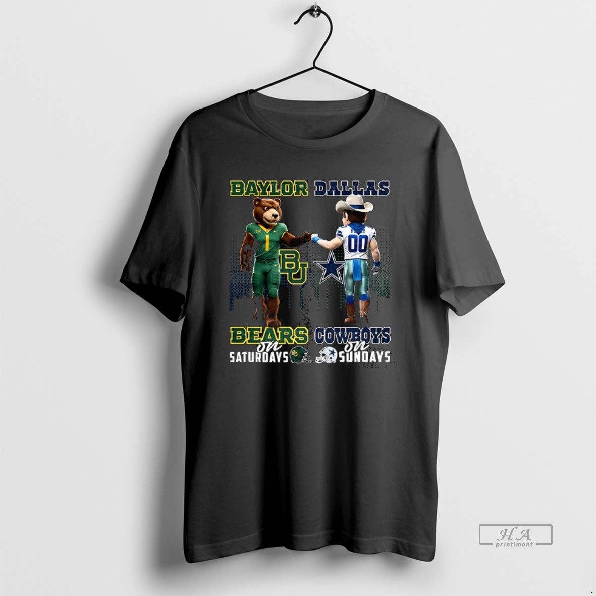 Official Baylor Bears On Saturdays Vs Dallas Cowboys On Sundays Mascot T-Shirts, Hoodie, Sweatshirt | InkRitualCo.com