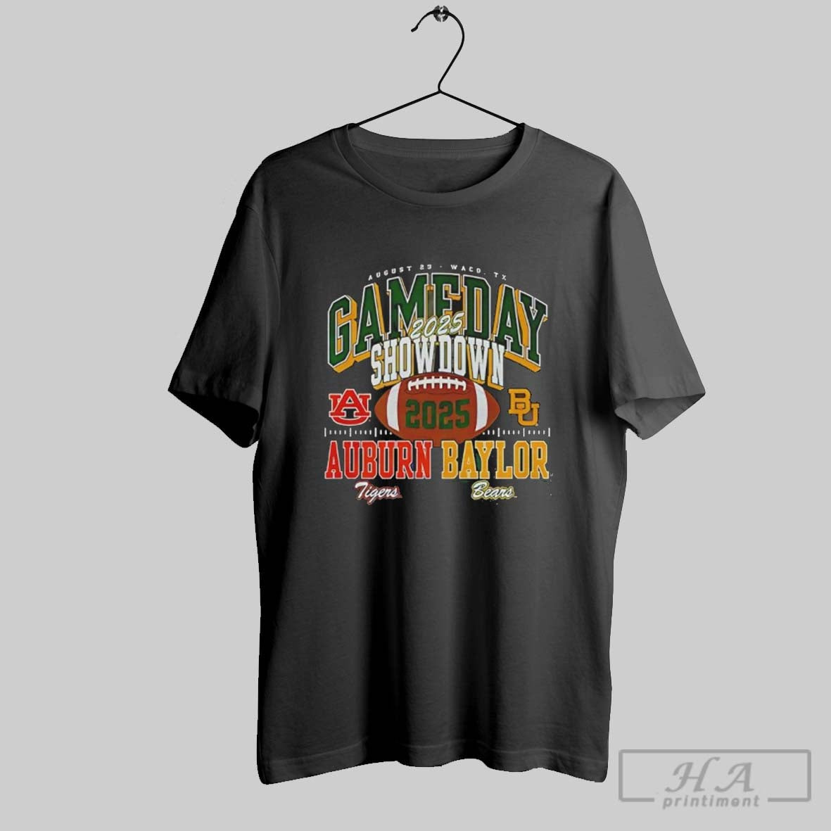 Official Baylor Bears Vs Auburn Tigers 2025 Gameday Showdown Football T-Shirts, Hoodie, Sweatshirt | InkRitualCo.com