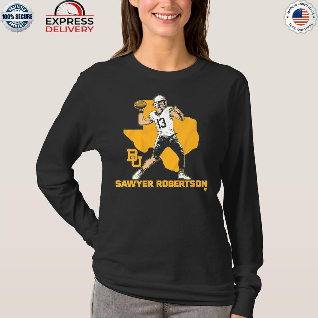 Baylor Football Sawyer Robertson State Star Shirt