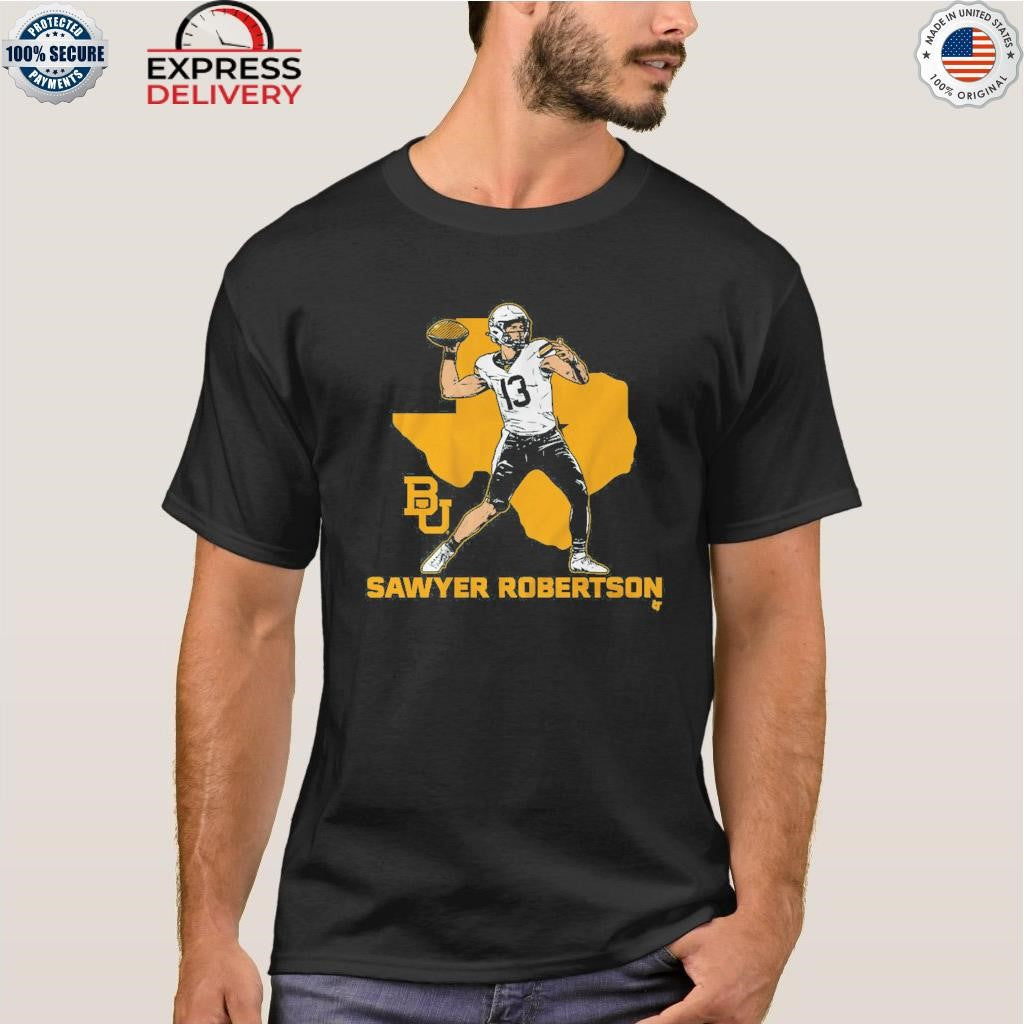 Baylor Football Sawyer Robertson State Star Shirt