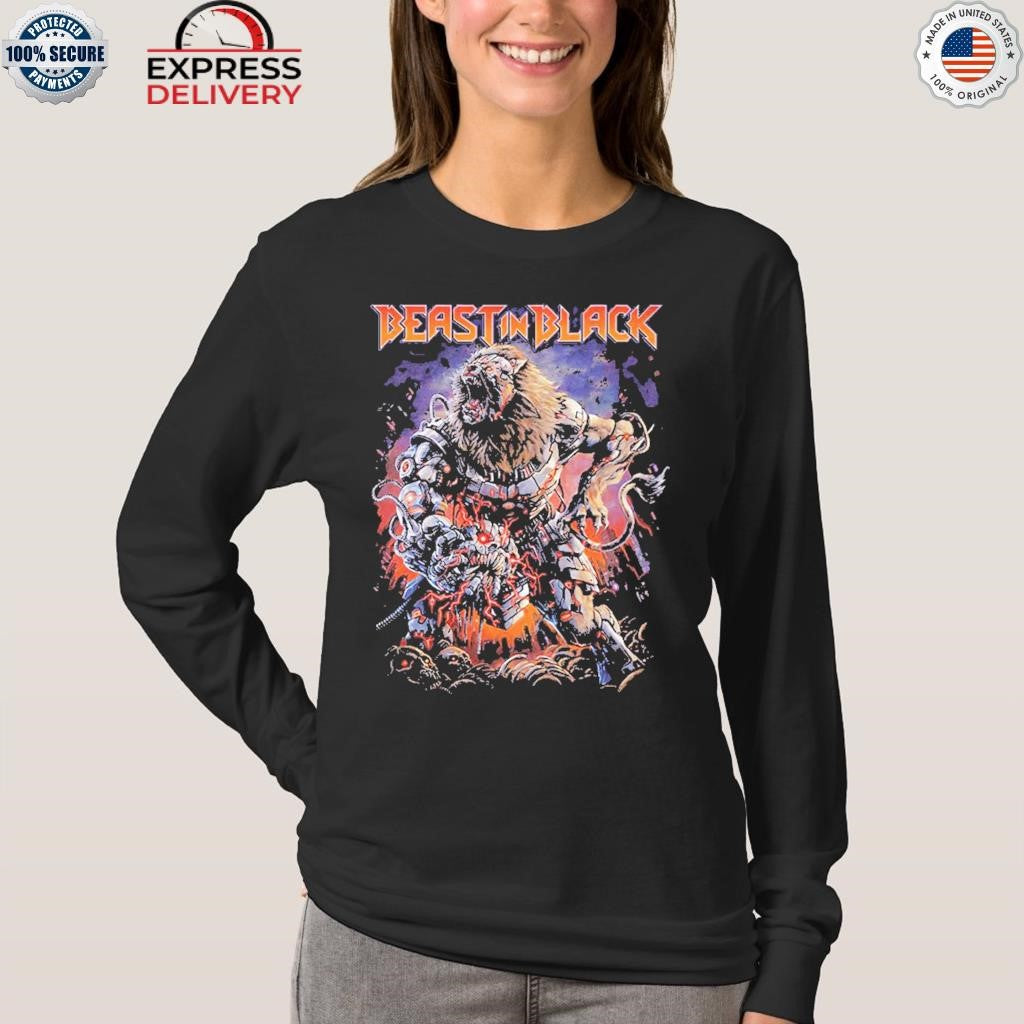 Beast In Black European Tour 2025 Cyber Apocalypse Shirt