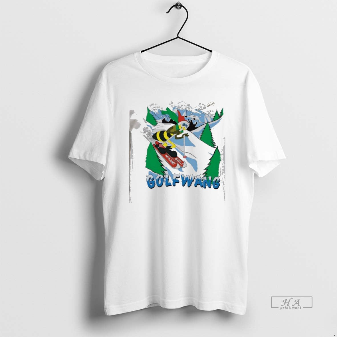 Official Bee Is Skiing Golfwang Funny Cute T-Shirts, Hoodie, Sweatshirt | InkRitualCo.com