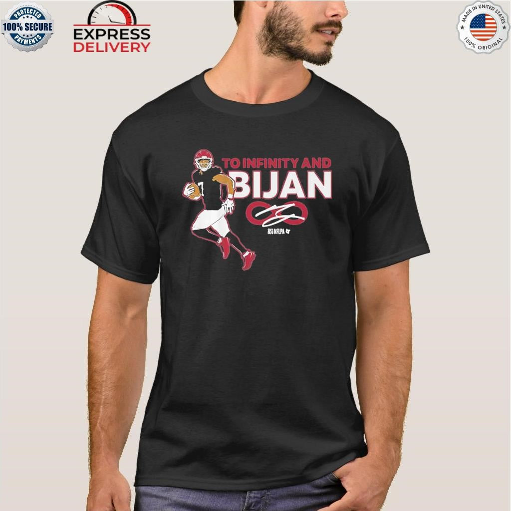 Bijan Robinson To Infinity And Bijan Shirt