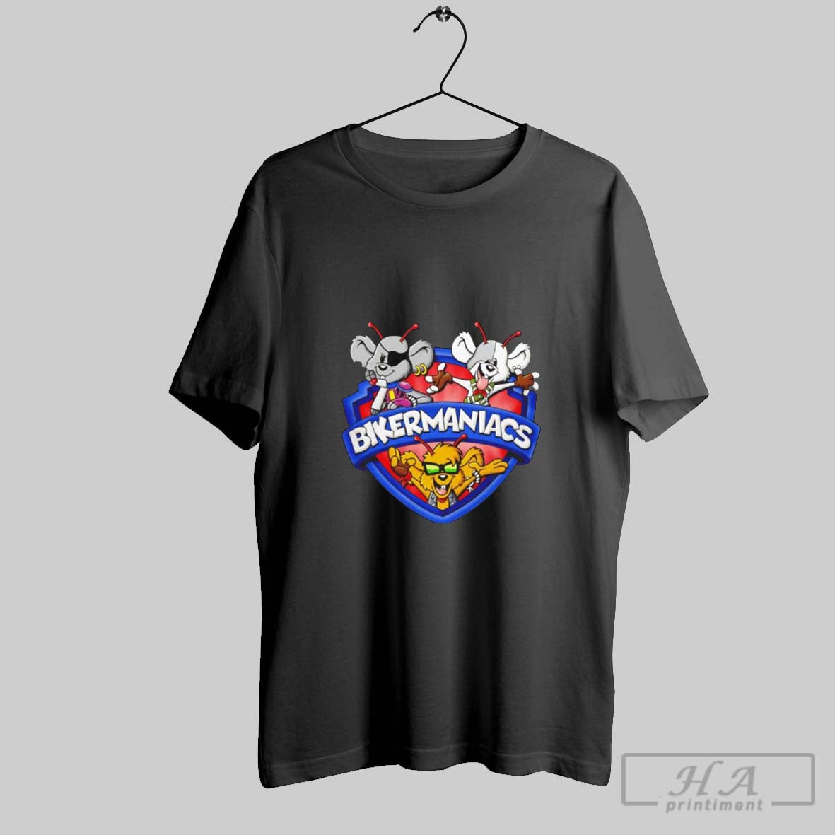 Official Bikermaniacs Cartoon Logo T-Shirts, Hoodie, Sweatshirt | InkRitualCo.com