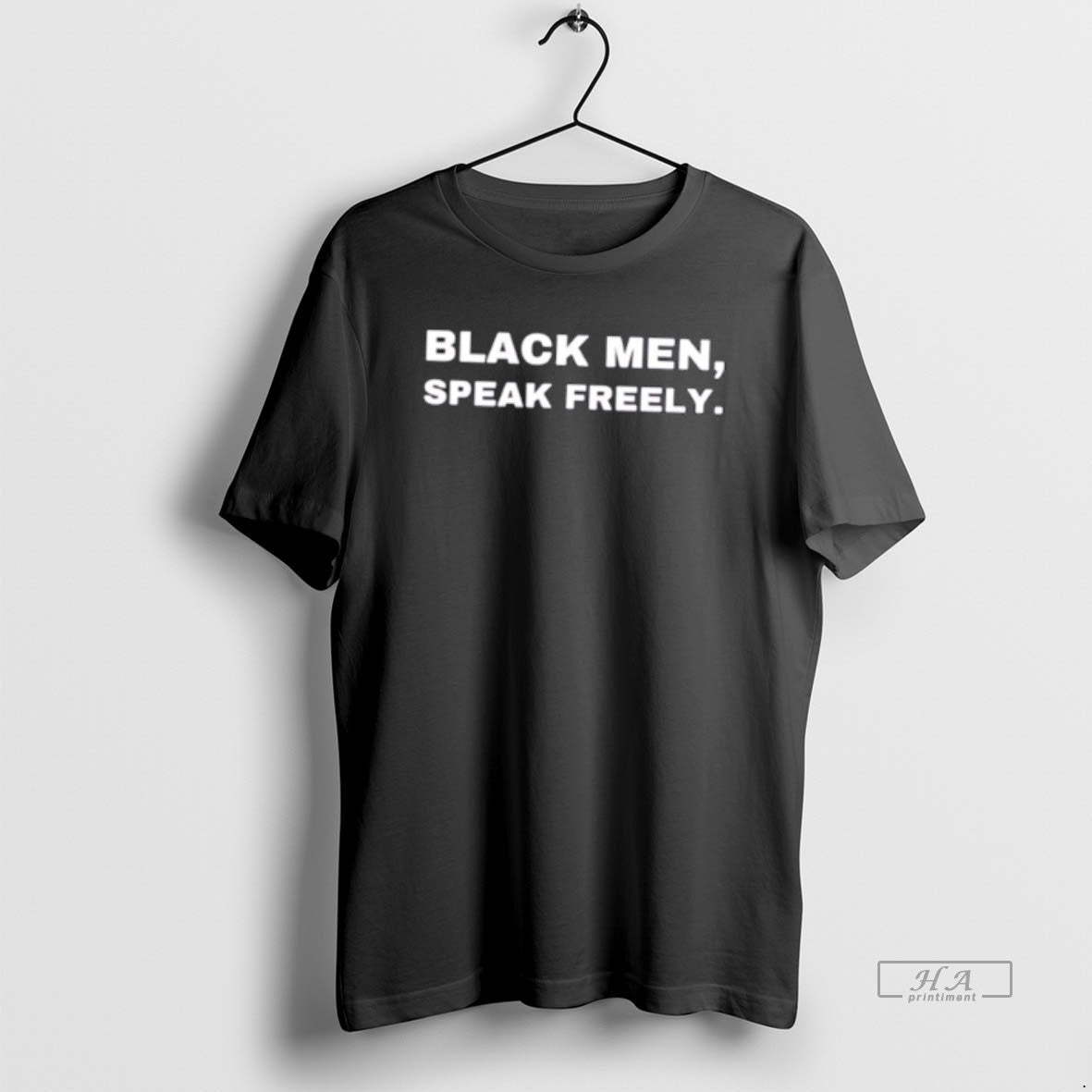 Official Black Men Speak Freely Text Tee Hoodie, Sweatshirt | InkRitualCo.com