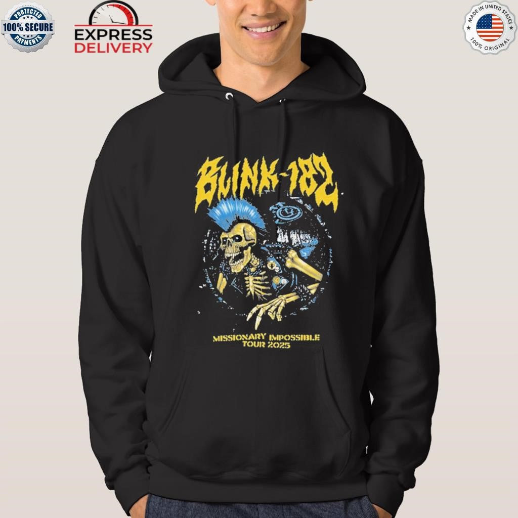 Blink-182 2025 Missionary impossible Tour Shirt