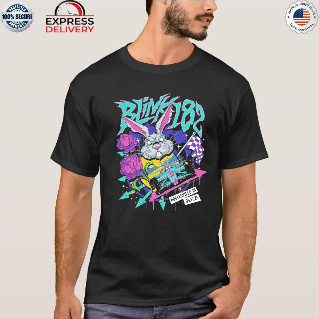 Blink 182 Noblesville Indiana 2025 Ruoff Music Center On September 17 2025 Shirt