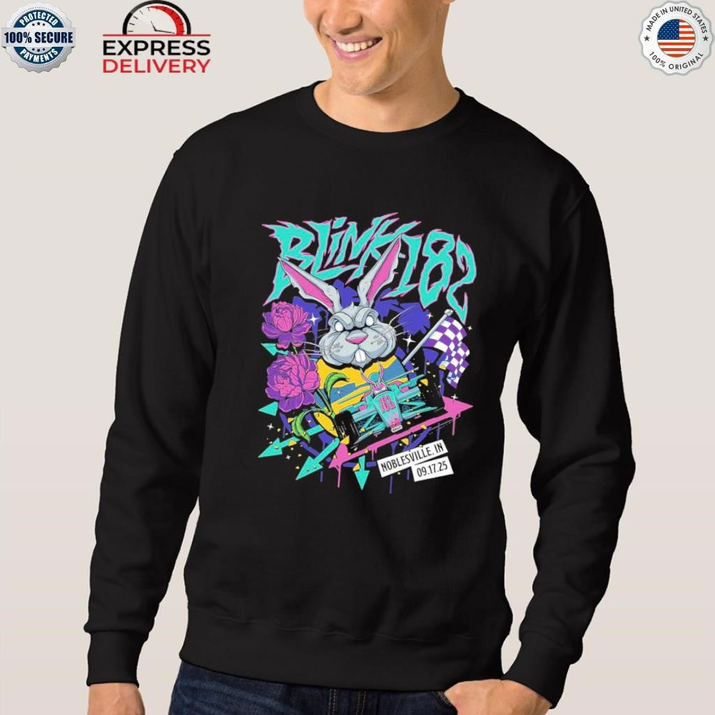 Blink 182 Sep 17 2025 Ruoff Music Center Noblesville IN Tour Shirt