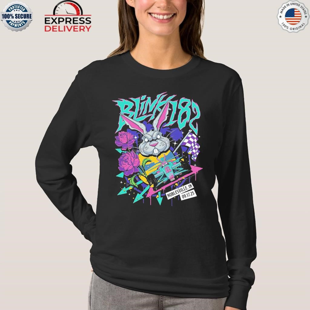 Blink 182 Sep 17 2025 Ruoff Music Center Noblesville IN Tour Shirt