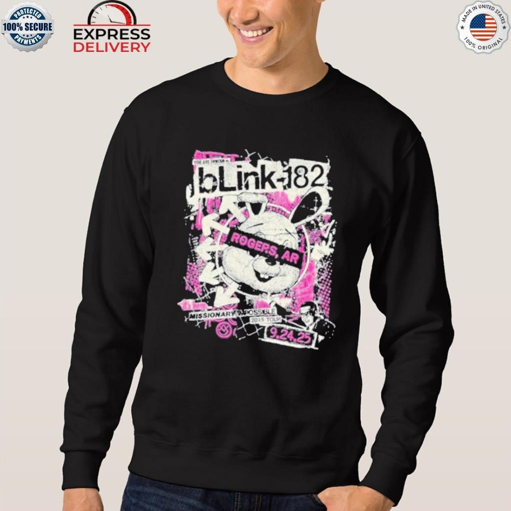 Blink-182 Walmart Arkansas Music Pavilion Rogers AR Sept 24 2025 Shirt
