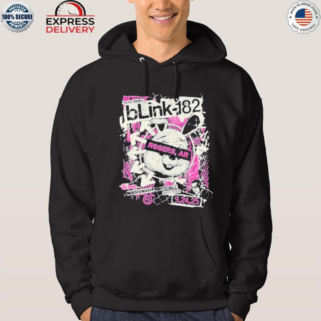 Blink-182 Walmart Arkansas Music Pavilion Rogers AR Sept 24 2025 Shirt