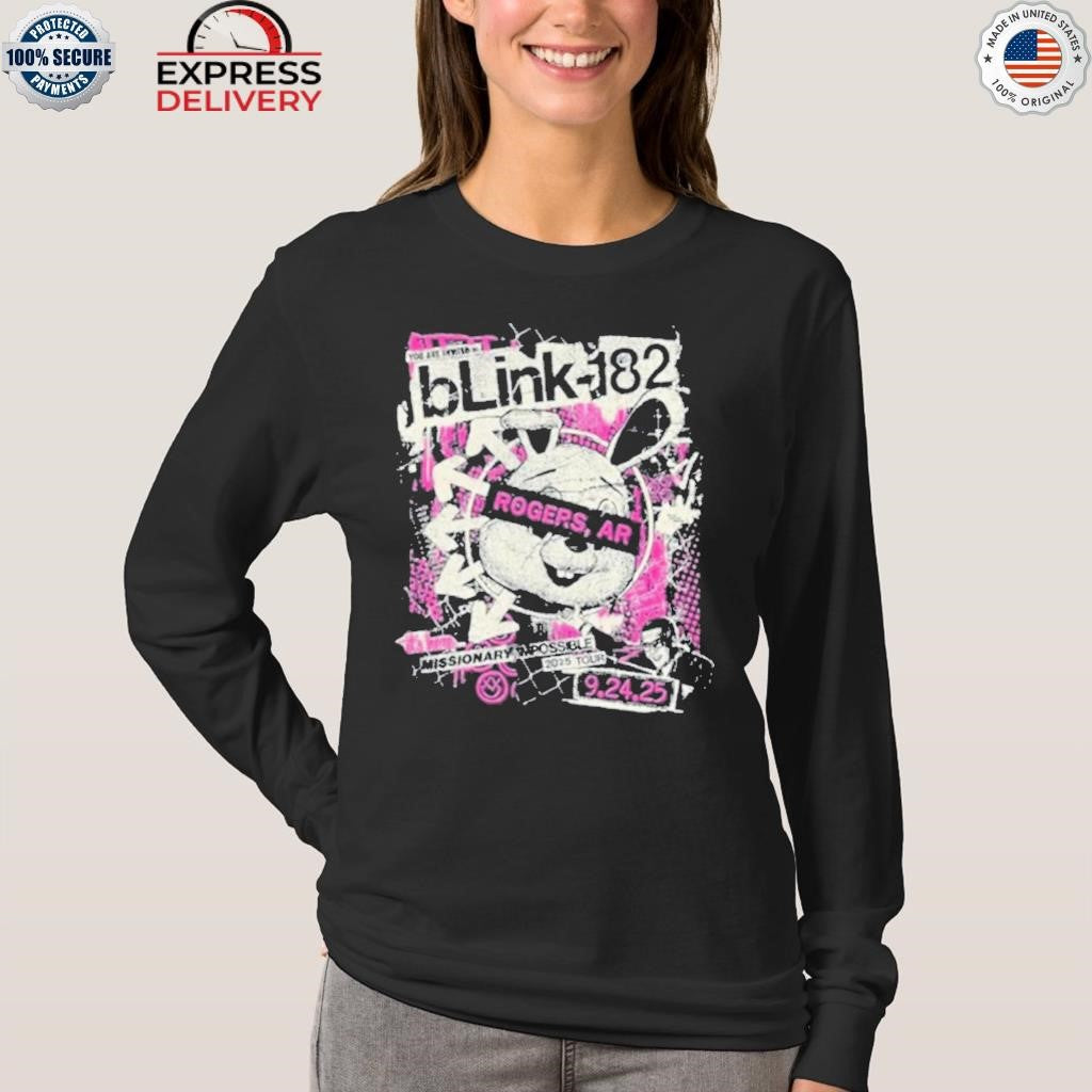 Blink-182 Walmart Arkansas Music Pavilion Rogers AR Sept 24 2025 Shirt