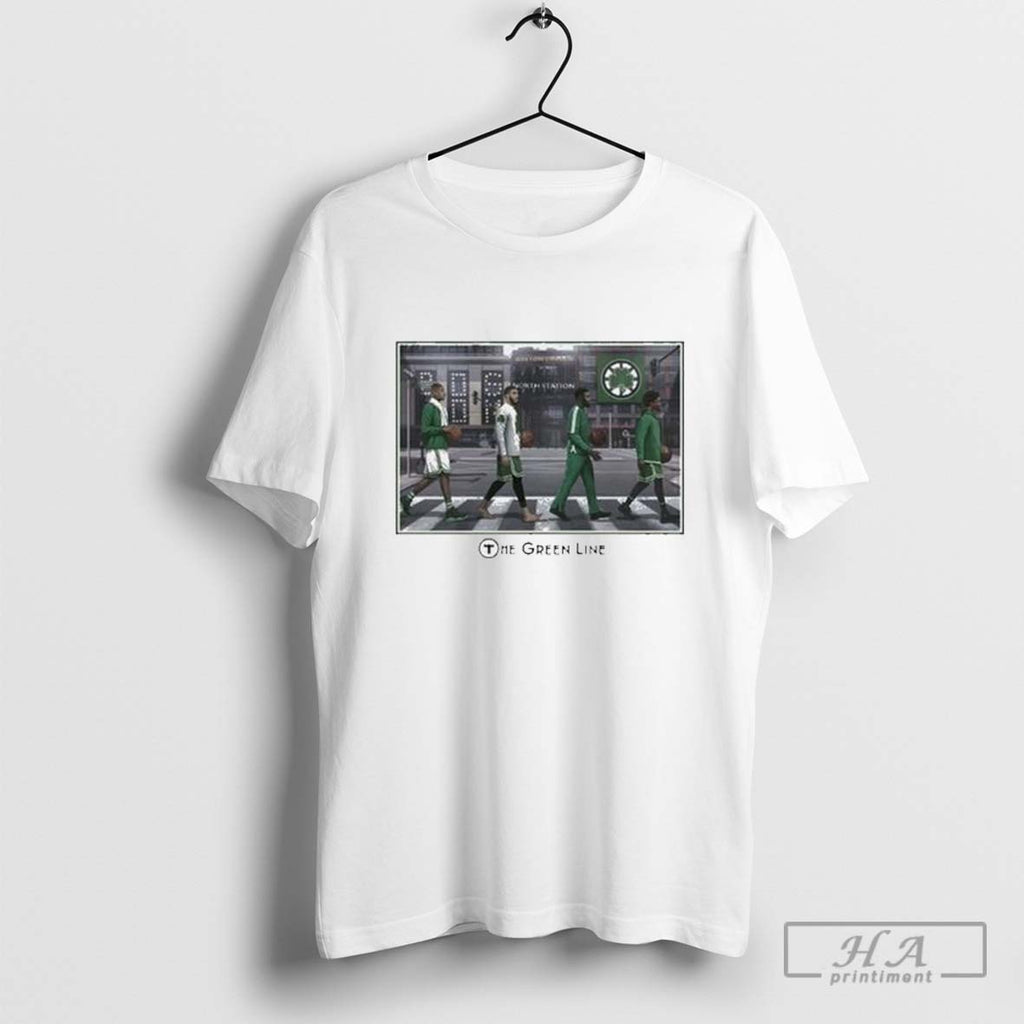 Official Boston Celtics The Green Line North Station T Shirts Hoodie, Sweatshirt | InkRitualCo.com