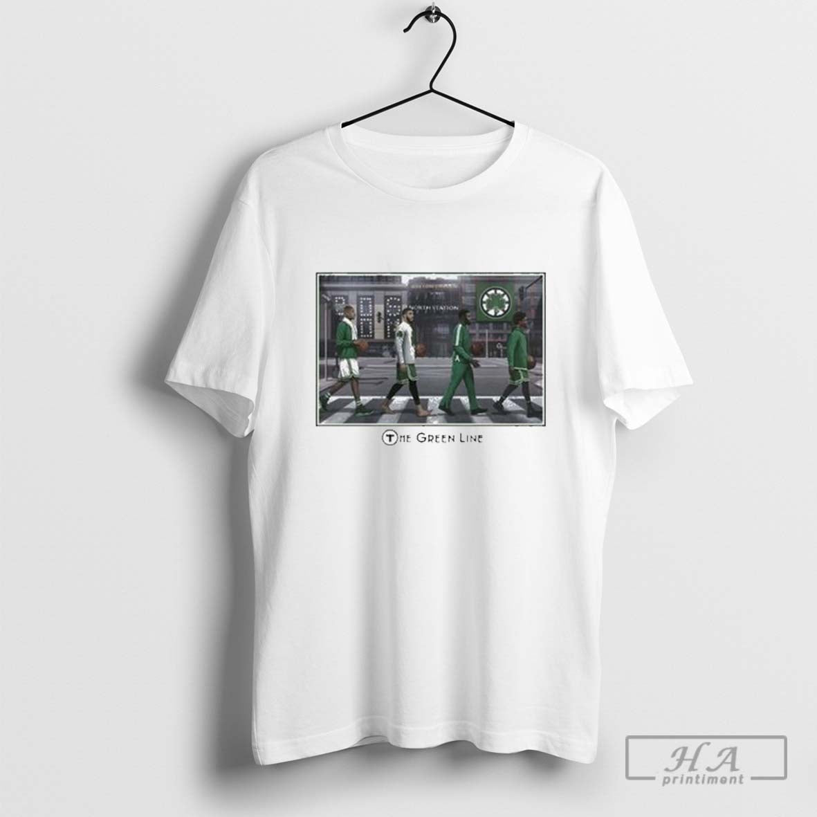 Official Boston Celtics The Green Line North Station T Shirts Hoodie, Sweatshirt | InkRitualCo.com