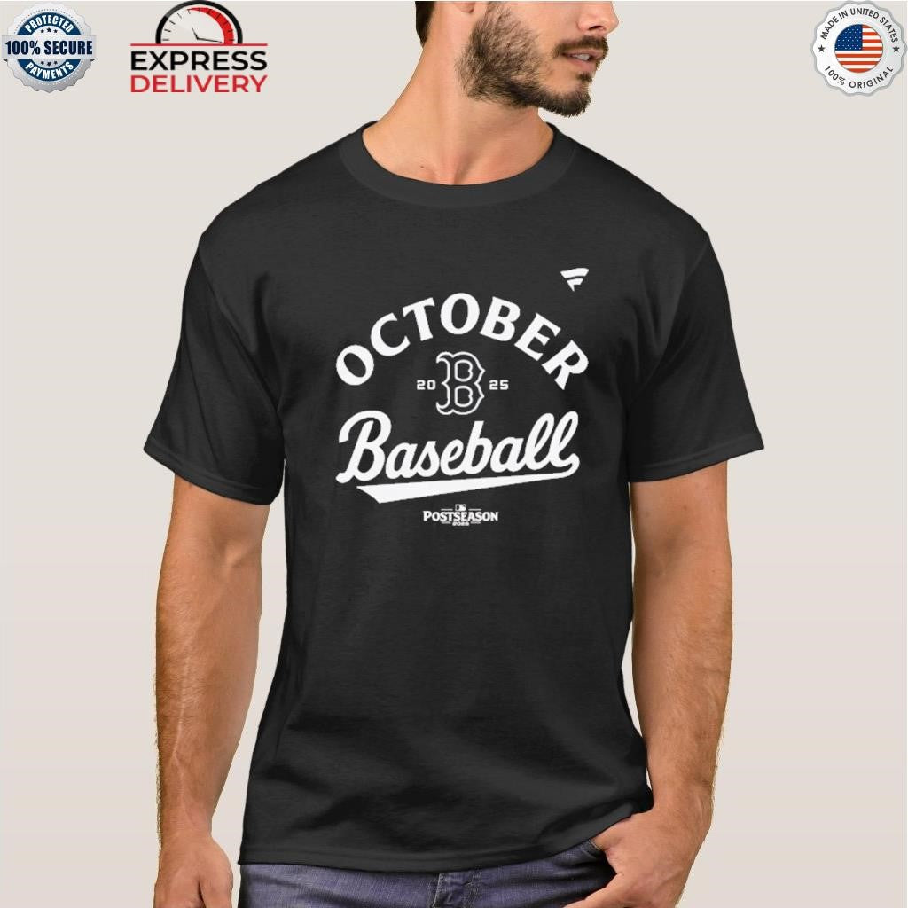 Boston Red Sox October 2025 Baseball Shirt