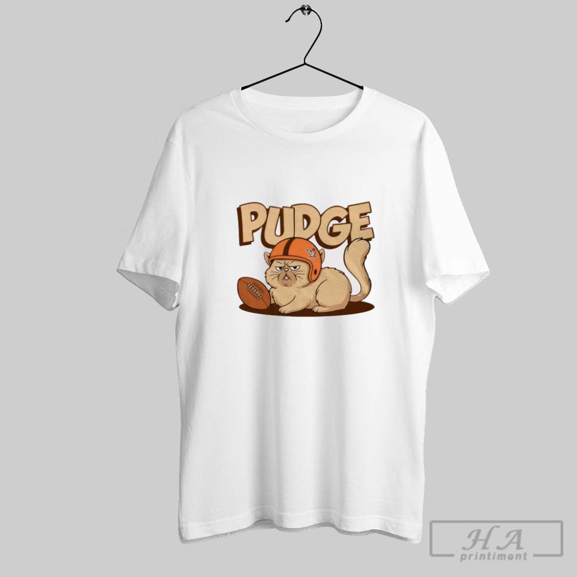 Official Bowling Green State University Football Orange Pudge The Cat Team Painting T-Shirts, Hoodie, Sweatshirt