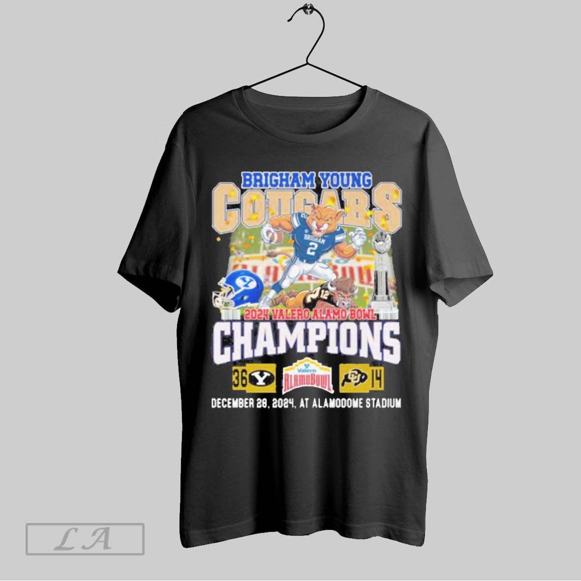 Official Brigham Young Cougars 2024 Valero Alamo Bowl Champions T-Shirts, Hoodie, Sweatshirt | InkRitualCo.com