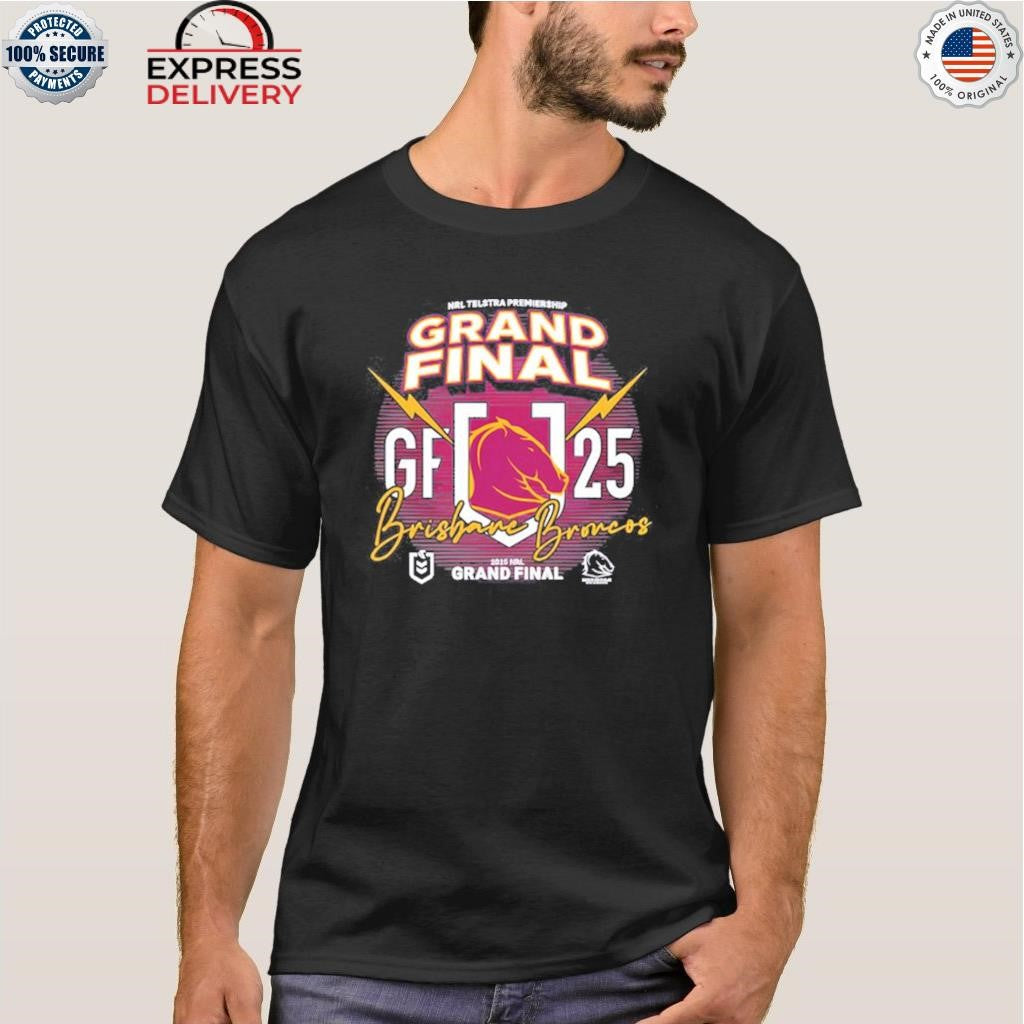 Brisbane Broncos 2025 Grand Final Shirt